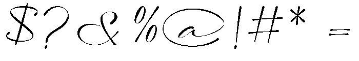 Purelines Font OTHER CHARS