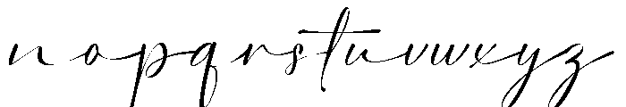 Purelines Font LOWERCASE