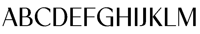 Purevia Font UPPERCASE
