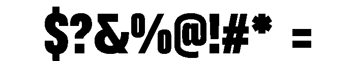 Purgo Regular Font OTHER CHARS