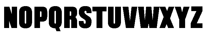 Purgo Regular Font UPPERCASE