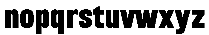 Purgo Regular Font LOWERCASE