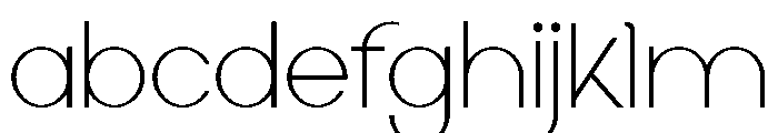 Pushclo Light FONT