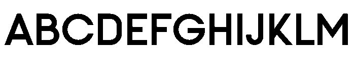 Pushclo Semibold Font UPPERCASE