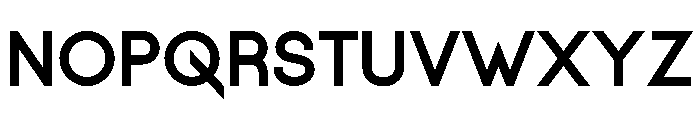Pushclo Semibold Font UPPERCASE