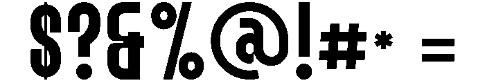 Pushkey Font OTHER CHARS