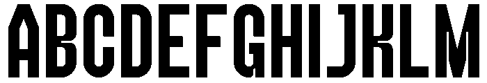 Pushkey Font UPPERCASE