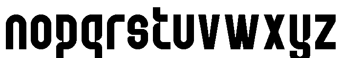 Pushkey Font LOWERCASE