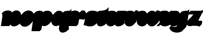 Putnam excluded ExtBlk Ita Font LOWERCASE