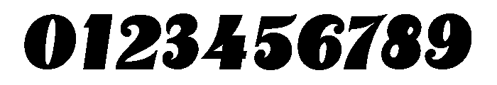 PutnamScript-ExtraBlack Font OTHER CHARS