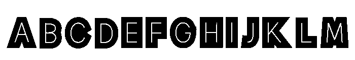 Puzzle Letter Regular FONT