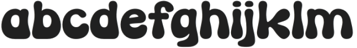 PUCKYLA Regular otf (400) Font LOWERCASE