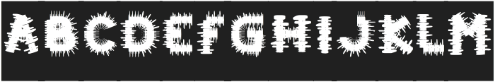 PUNK-Inverse otf (400) Font UPPERCASE