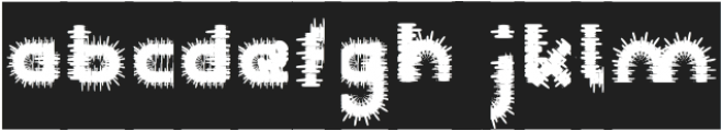 PUNK-Inverse otf (400) Font LOWERCASE