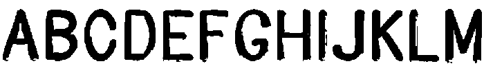 Public Access Regular otf (400) Font UPPERCASE