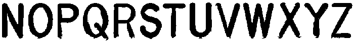 Public Access Regular otf (400) Font LOWERCASE