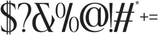 Public City Serif otf (400) Font OTHER CHARS