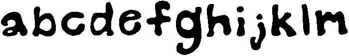 Pudding Regular otf (400) Font UPPERCASE