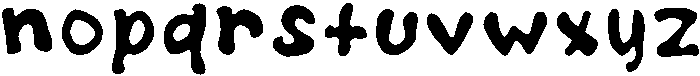 Pudding Regular otf (400) Font UPPERCASE