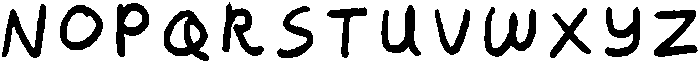 Puddle Hop Alt3 Regular otf (400) Font UPPERCASE