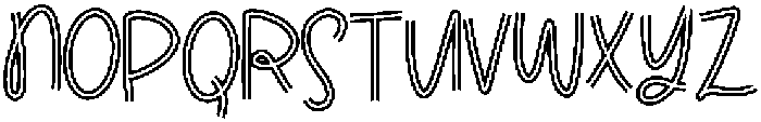 Puddlejumper Sans Regular otf (400) Font UPPERCASE