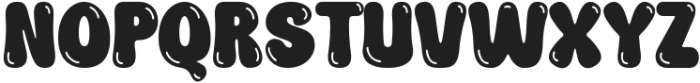 Puddy Gum Buble otf (400) Font UPPERCASE