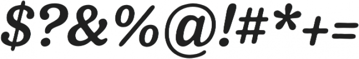 Pueblito Medium Italic otf (500) Font OTHER CHARS