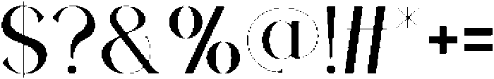 Puella Regular otf (400) Font OTHER CHARS