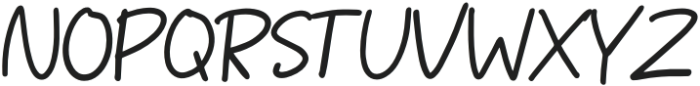 PuffinJelly Regular otf (400) Font UPPERCASE