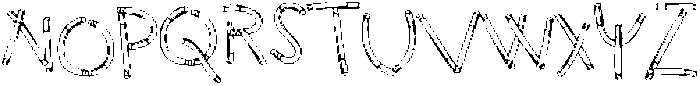 Puffstick Regular otf (400) Font LOWERCASE