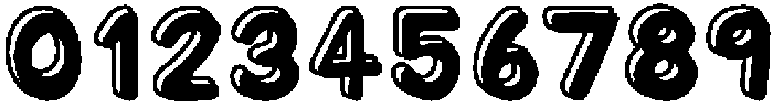 Puffy Soda Outline Shadow otf (400) Font OTHER CHARS