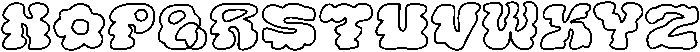 PuffyJACKET Regular otf (400) Font UPPERCASE
