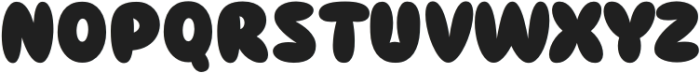 Pufypop otf (400) Font UPPERCASE