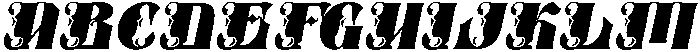 Puhyaka Italic otf (400) Font UPPERCASE