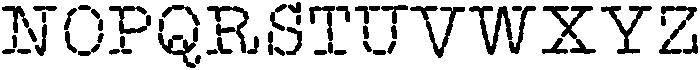 Pulled Thread Regular otf (400) Font UPPERCASE