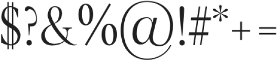 Pulmer Regular otf (400) Font OTHER CHARS