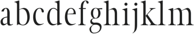 Pulmer Regular otf (400) Font LOWERCASE