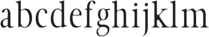 Pulmer Round otf (400) Font LOWERCASE