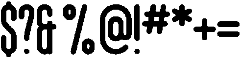 Pulse Regular otf (400) Font OTHER CHARS