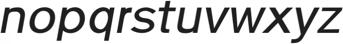 Pulse-Semi-Bold Italic otf (600) Font LOWERCASE