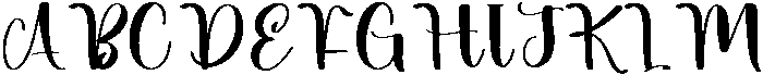 Pumkin Regular otf (400) Font UPPERCASE