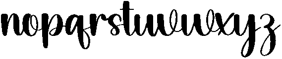 Pumkin Regular otf (400) Font LOWERCASE