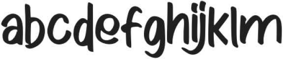 PumpenPoen otf (400) Font LOWERCASE