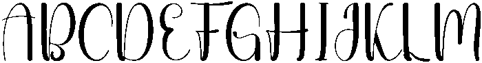 Pumpkin December Regular otf (400) Font UPPERCASE
