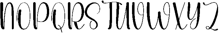 Pumpkin December Regular otf (400) Font UPPERCASE