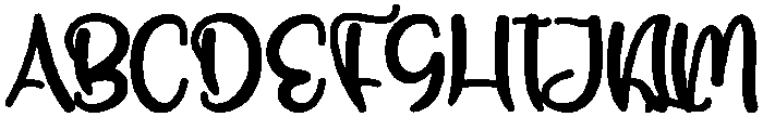 Pumpkin Midnight Regular otf (400) Font UPPERCASE