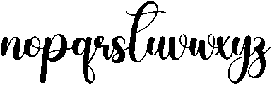 Pumpkin Regular otf (400) Font LOWERCASE