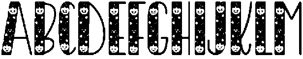 Pumpkin Regular otf (400) Font UPPERCASE