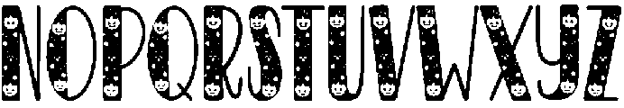 Pumpkin Regular otf (400) Font UPPERCASE