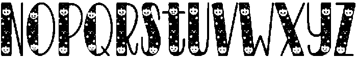 Pumpkin Regular otf (400) Font LOWERCASE